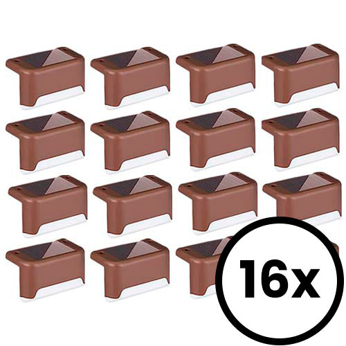 Solar-Powered LED Light with Auto on/off - 16x SolarLED ($3.7 each)