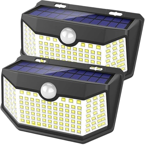 2 Patio Solar Lights Outdoor 120 LEDs